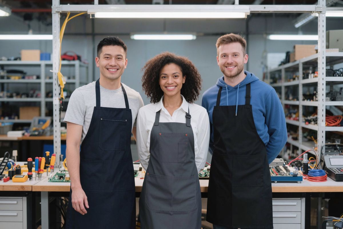 Das Technik-Team von RepairStore38